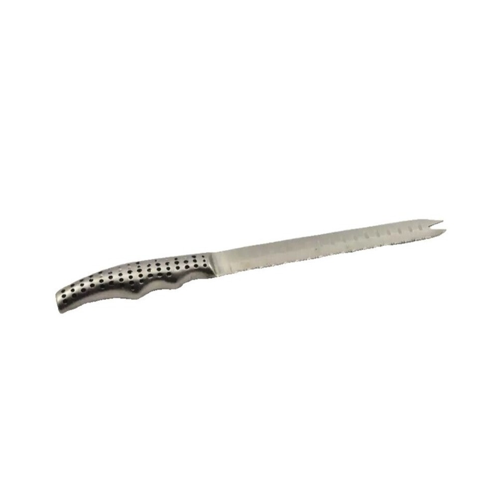 NSF Forever Sharp Serrated Surgical Stainless Steel Carving Slicing Knife 0819